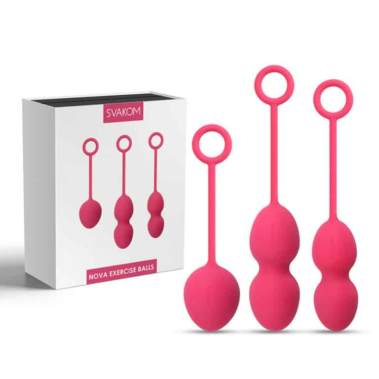 SVAKOM NAVA Exercise Ball For Her | buy Adult toys Online at 18Plus World Malaysia