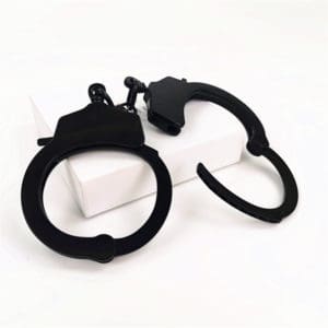 ROMMFUN BDSM Fashion Black Handcuffs BDSM | buy Adult toys Online at 18Plus World Malaysia ROMMFUN BDSM Fashion Black Handcuffs