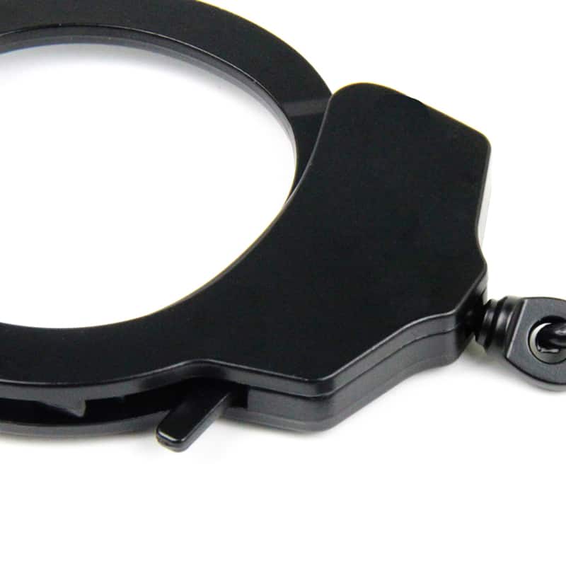 ROMMFUN BDSM Fashion Black Handcuffs BDSM | buy Adult toys Online at 18Plus World Malaysia ROMMFUN BDSM Fashion Black Handcuffs - Image 7