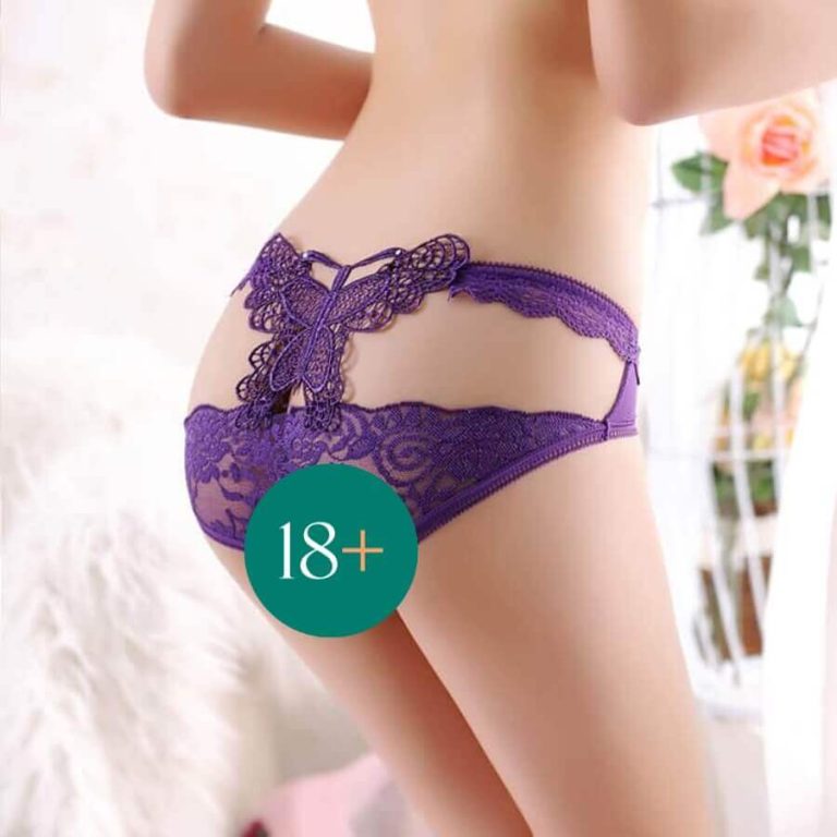 Darci Stretch Lace Butterfly Panty Pants for her | buy Adult toys Online at 18Plus World Malaysia