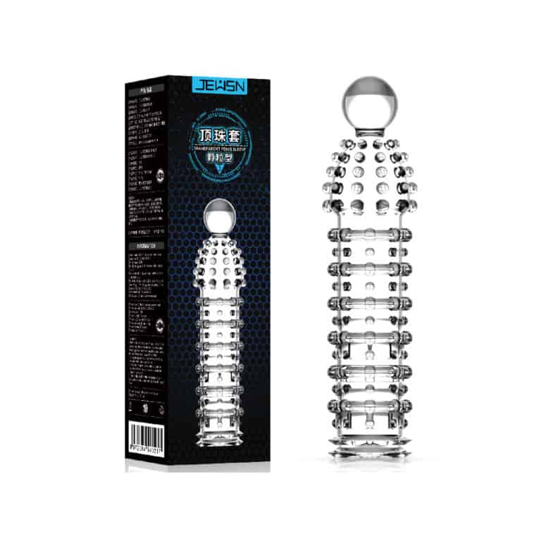 JEUSN Dot Type Penis Sleeve Condom | buy Adult toys Online at 18Plus World Malaysia