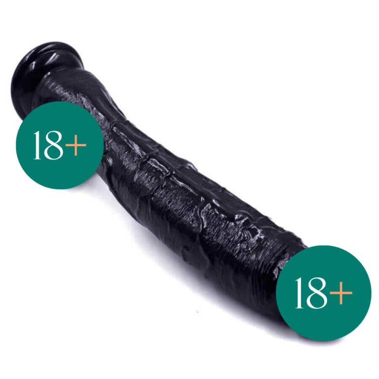 12 Inch Black Man Realistic Dildo Realistic Dildo | buy Adult toys Online at 18Plus World Malaysia