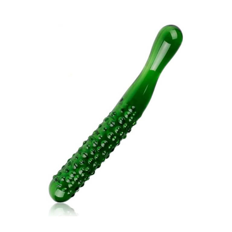 CUCUMBER Crystal Glass Dildo Anal | buy Adult toys Online at 18Plus World Malaysia