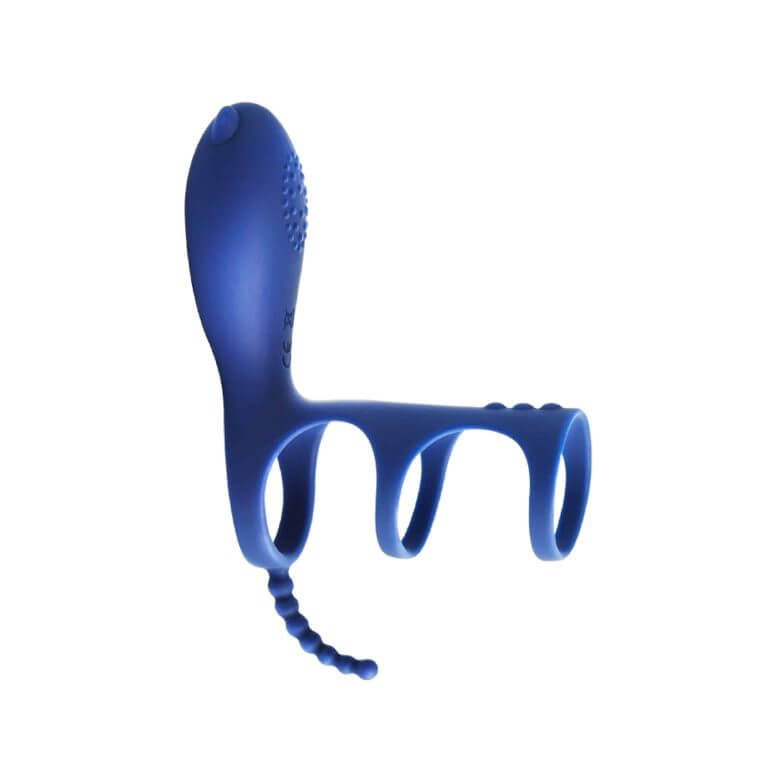 Mr.B Strong Vibrate Triple Ring Penis Extension / Delay for men | buy Adult toys Online at 18Plus World Malaysia