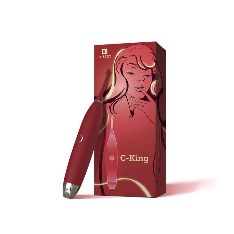 KISTOY C-King Clitoral Pen Massager AV / Clitoral Massager | buy Adult toys Online at 18Plus World Malaysia