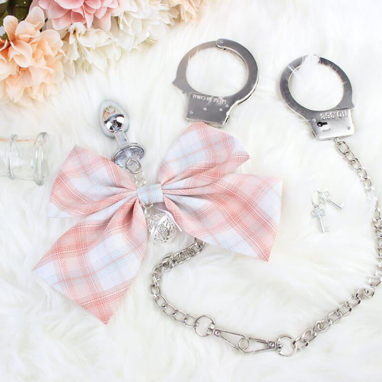 Fetish Romance Handcuff & Anal Plug Anal | buy Adult toys Online at 18Plus World Malaysia