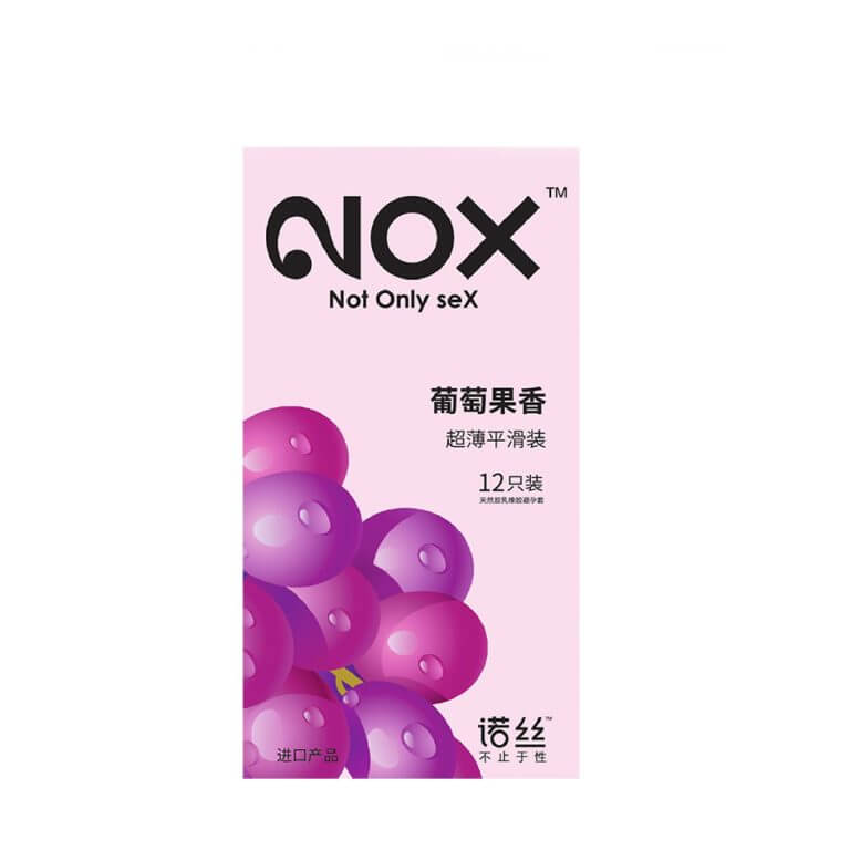 NOX Grape Super Thin Fun Condom Condom | buy Adult toys Online at 18Plus World Malaysia