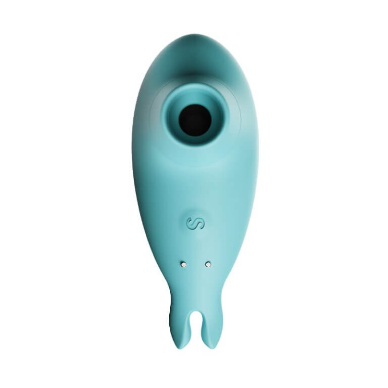 Blue Cutie Baby Shark Suction Vibrator AV / Clitoral Massager | buy Adult toys Online at 18Plus World Malaysia