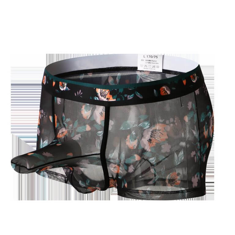 Men Transparent See Through Lip Workout Underwear For Him | buy Adult toys Online at 18Plus World Malaysia