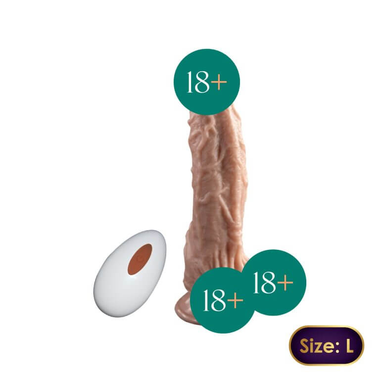 MARS Wireless Super Realistic Dildo (L) For Her | buy Adult toys Online at 18Plus World Malaysia