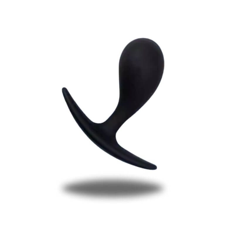 Black Bent Bean Unisex Anal Plug Anal | buy Adult toys Online at 18Plus World Malaysia