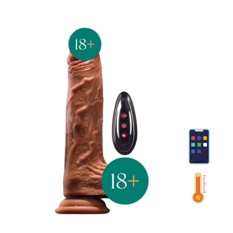 Squirt King Intelligent Thrust & Heat Dildo (XL) 18 Plus World | buy Adult toys Online at 18Plus World Malaysia