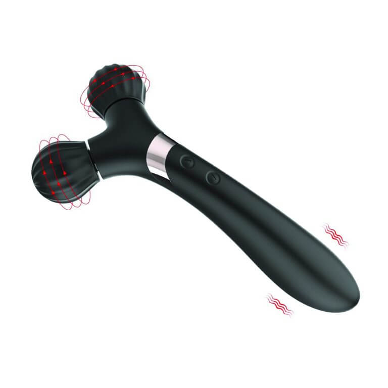 S-HANDE Black Twig Super Massage Vibrator AV / Clitoral Massager | buy Adult toys Online at 18Plus World Malaysia