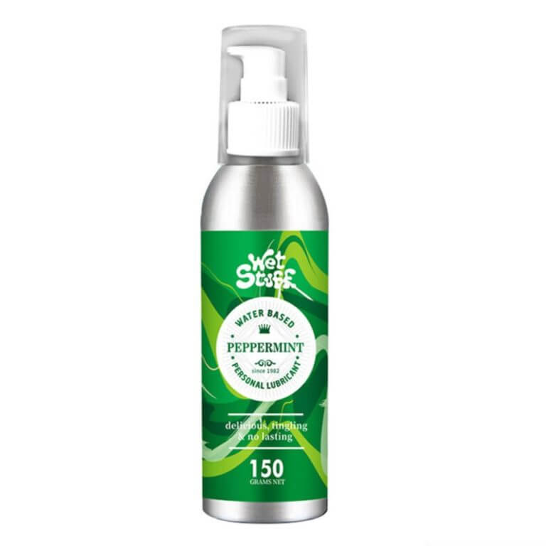 WetStuff Peppermint Water-Based Personal Lubricant 150g For Fun | buy Adult toys Online at 18Plus World Malaysia