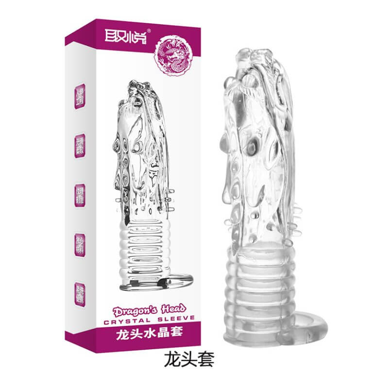 Performance Enter The Dragon Sleeve-Clear 1 Condom | buy Adult toys Online at 18Plus World Malaysia